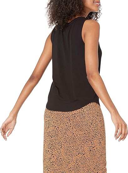 Essentials Women's Relaxed-Fit Sleeveless Muscle Tank Top